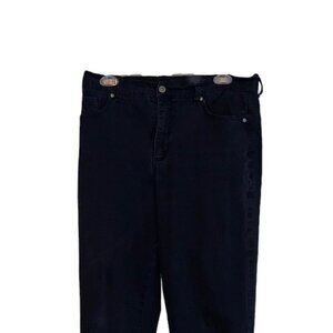 GLORIA VANDERBILT Amanda Black Jeans
